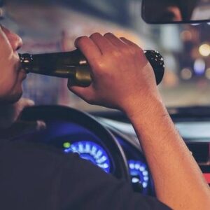 A drunk driver who needs a Clemson DUI lawyer.