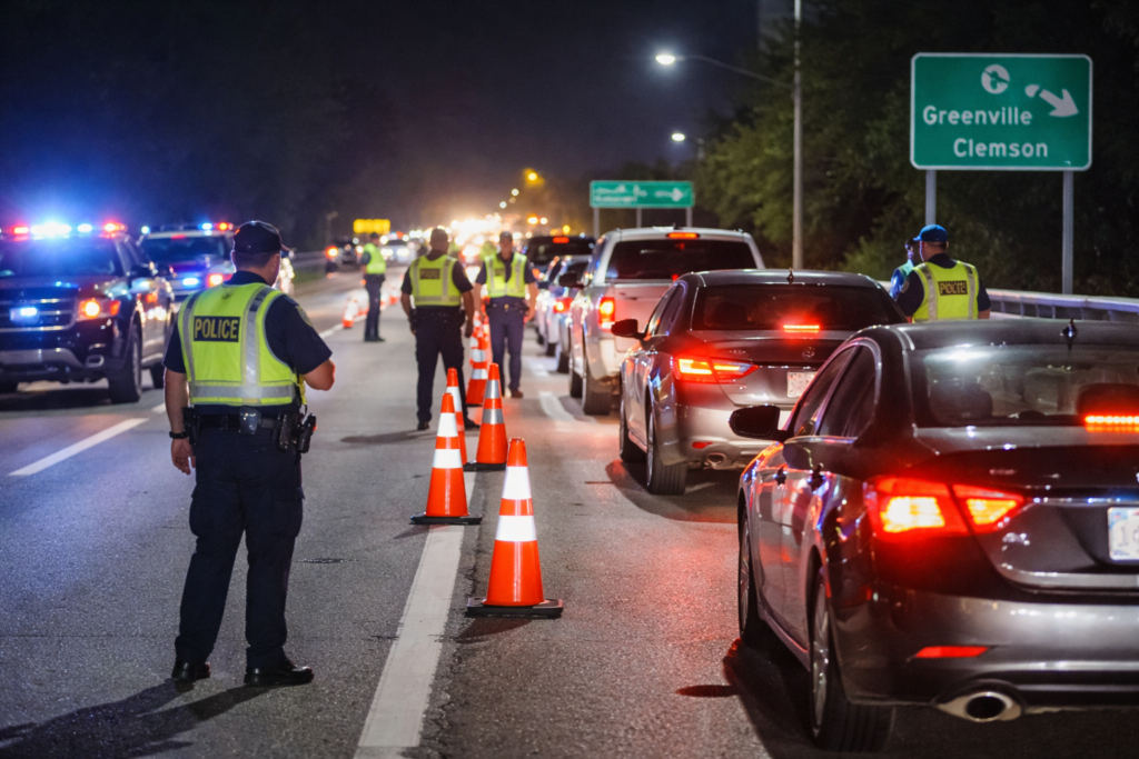 Are DUI Checkpoints More Common in the Spring in South Carolina? What Drivers Should Expect