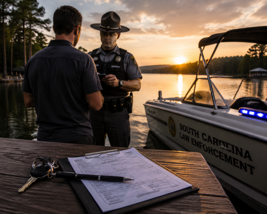 What Happens After a Lake Keowee BUI Arrest in South Carolina?