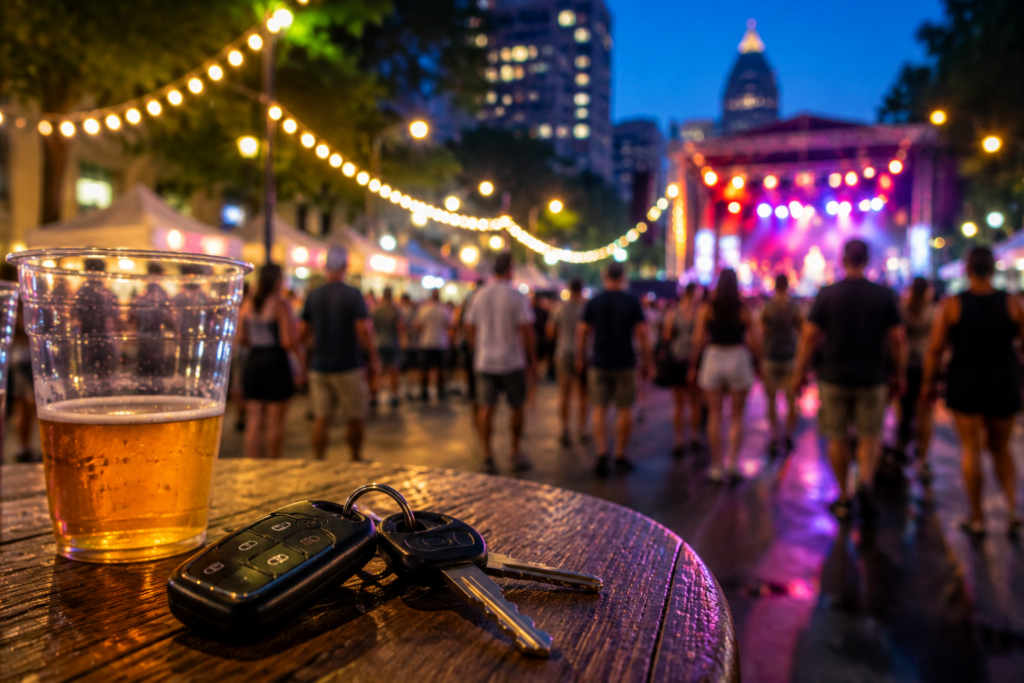 Why DUI Arrests Increase Around Greenville Summer Festivals