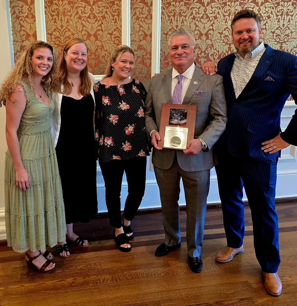Bateman Law Firm Consultant Scotty Roberson Receives the Paul B. Wickensimer Award
